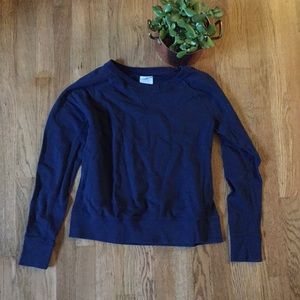 Navy Gap sweater.
